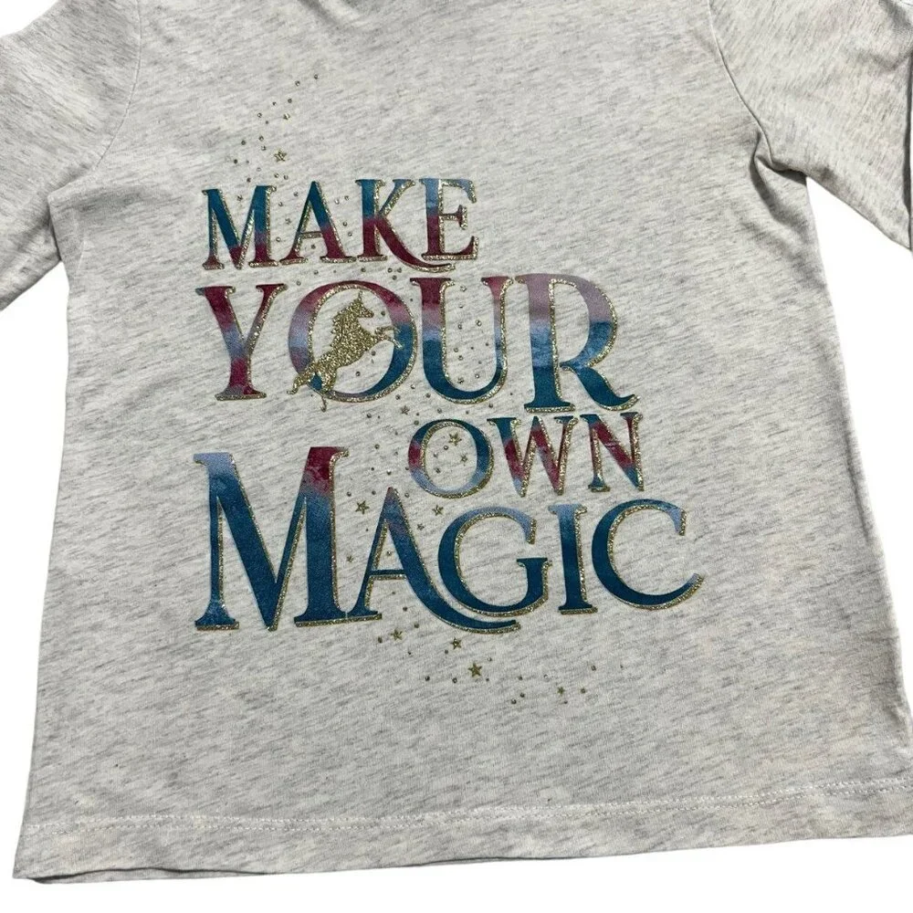 Carter's Sz 5 Make Your Own Magic Unicorn Hooded Shirt